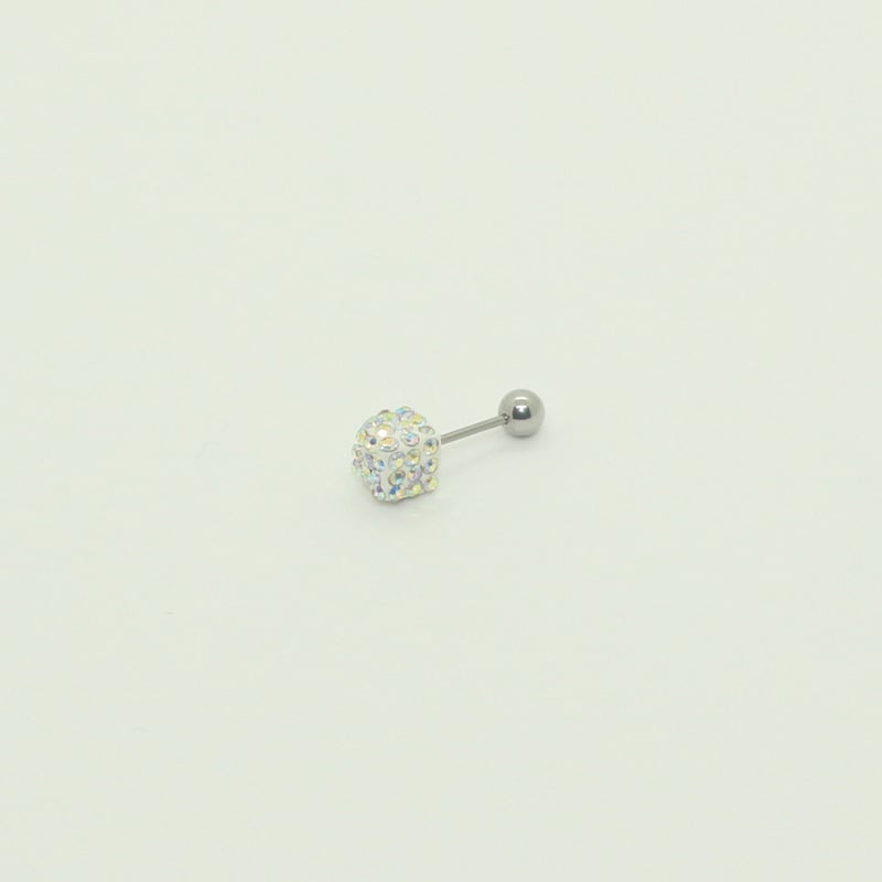 женски квадратни кристални обеци на щифт – геометричен дизайн, изкуствен кристал, неръждаема стомана, японско-корейски стил