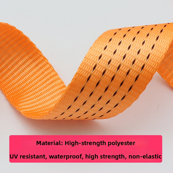 Trump 304 rozsdamentes acélból készült feszítő horog nélkül rakományhevederhez, körkörös rögzítésre alkalmas