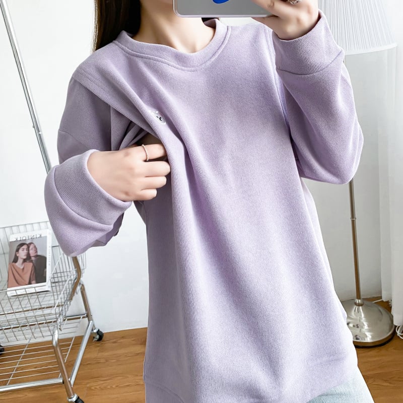 Следродилен топ за кърмене – дълъг ръкав за пролет и есен | Модел 8569, Youli Mommy