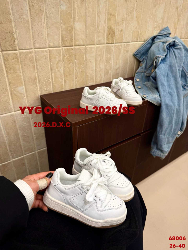 Unisex tenisice od mikrovlakna s Velcro kopčama, gumom, korejska verzija