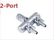 Rozsdamentes acél akváriumi oxigéncső osztó, szelep és levegőpumpa szabályozó