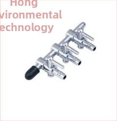 Rozsdamentes acél akváriumi oxigéncső osztó, szelep és levegőpumpa szabályozó