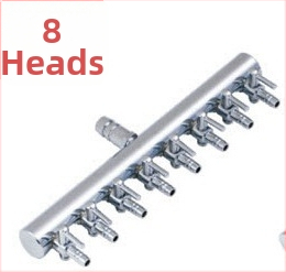 Rozsdamentes acél akváriumi oxigéncső osztó, szelep és levegőpumpa szabályozó