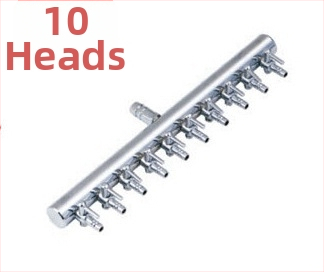 Rozsdamentes acél akváriumi oxigéncső osztó, szelep és levegőpumpa szabályozó