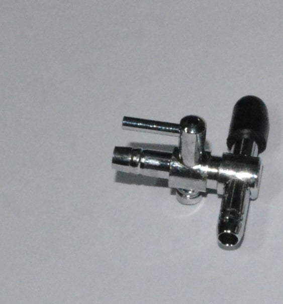 Rozsdamentes acél akváriumi oxigéncső osztó, szelep és levegőpumpa szabályozó