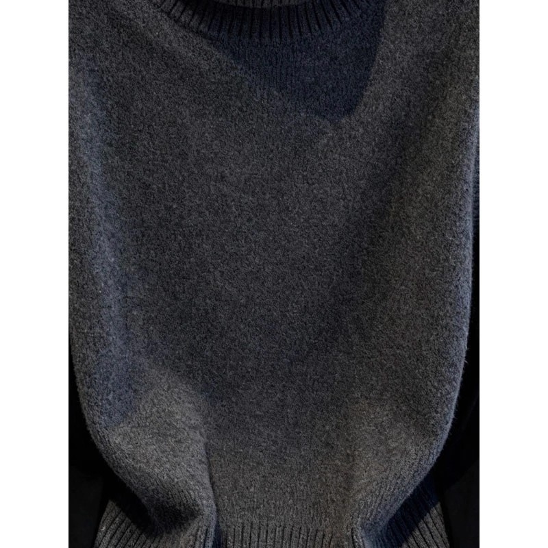 Безръкав жилет за базово облекло – висока яка, полиестер, стандартна дължина, ежедневен стил (Зима 2025)