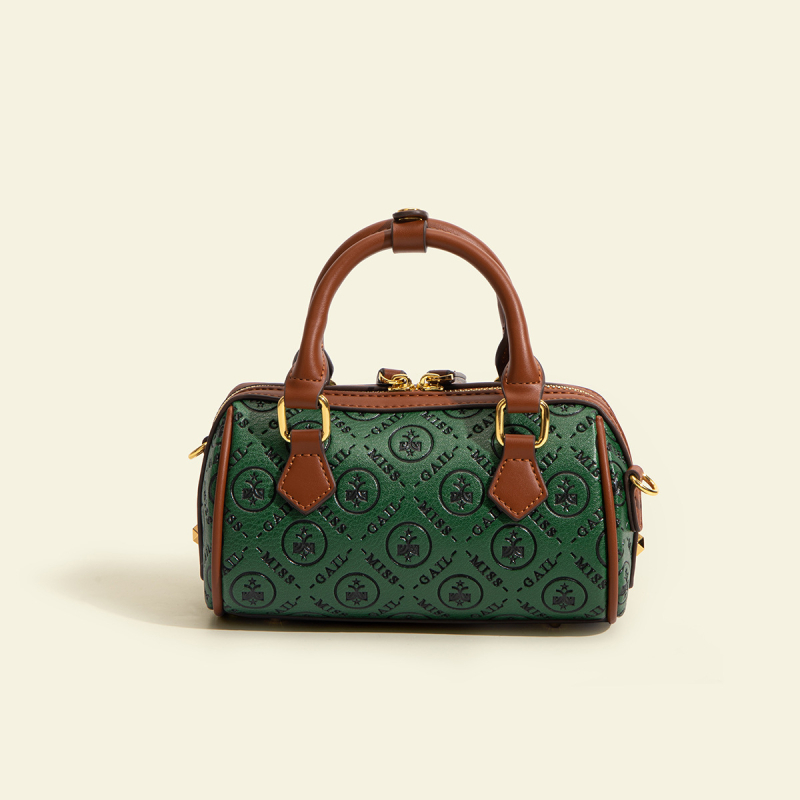 Crossbody torba od PU kože, jastučastog oblika, zatvarač, džepovi za telefon i dokumente, urbana jednostavnost Boston stil