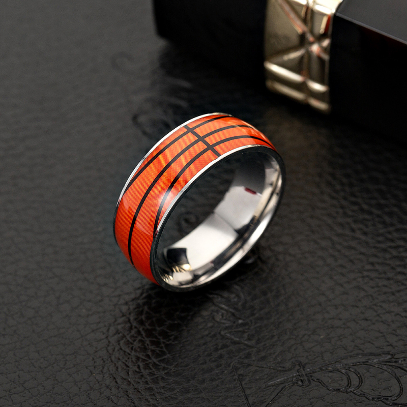 Prsten od titan čelika — geometrijski stil, unisex, First Man Accessories, Zima 2024