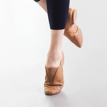 Jazz tánc cipő, uniszex, EVA talpú, felső része disznó bőrből, baletthez és modern tánchoz alkalmas