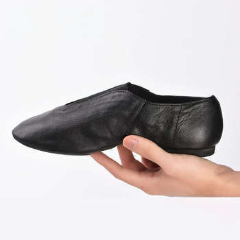 Jazz tánc cipő, uniszex, EVA talpú, felső része disznó bőrből, baletthez és modern tánchoz alkalmas