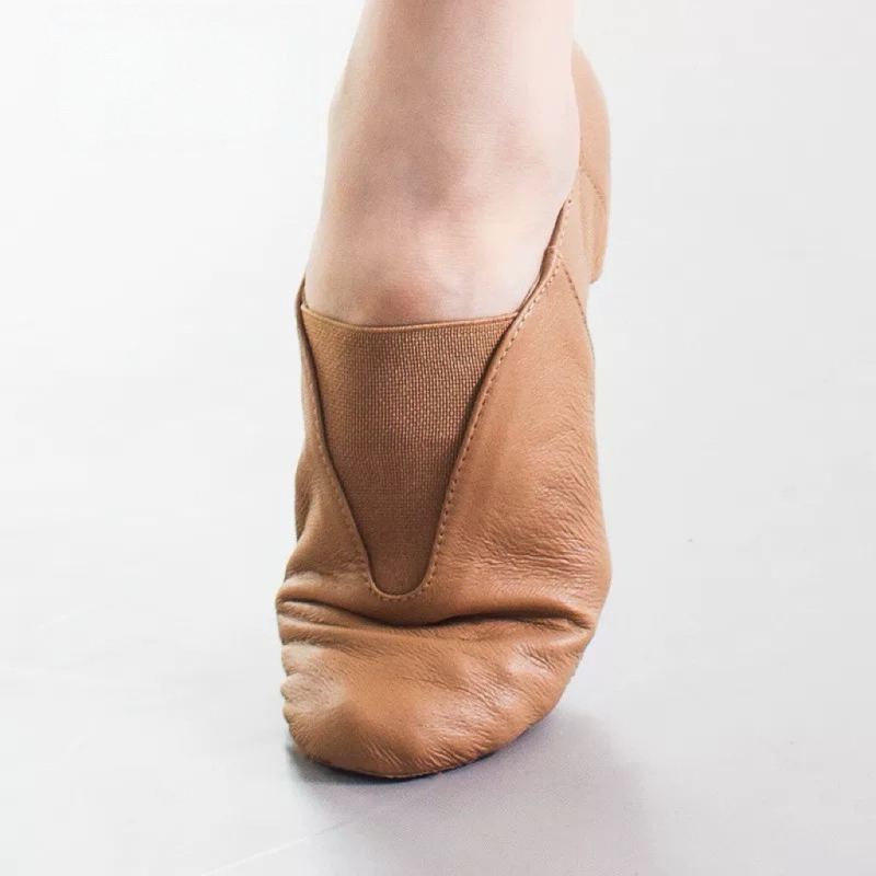 Jazz tánc cipő, uniszex, EVA talpú, felső része disznó bőrből, baletthez és modern tánchoz alkalmas