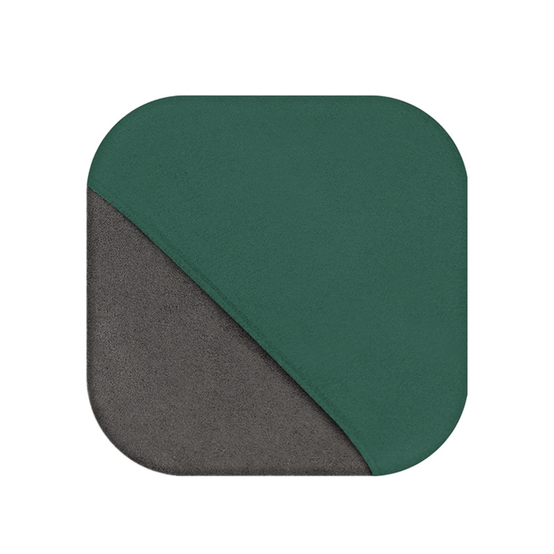 Cârpă de microfibră pentru curățarea ecranelor, a doua generație, cârpă pătrată cusută, lavabilă, pentru laptopuri, telefoane mobile, tablete și camere digitale