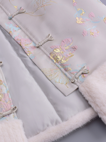 K3216 Vesta Jacquard cu guler înalt – iarna 2025, lungime medie 65-80 cm, țesătură jacquard cu adaos de spandex