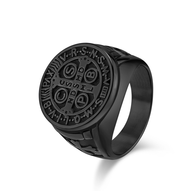Par prstena od titan čelika, nišni stil, personalizirani trend nakita