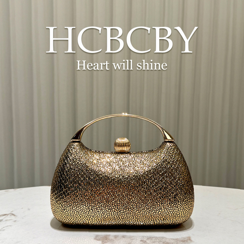 Elegantna večernja clutch torbica, vodoravni kvadratni oblik, zaključavanje bravu, poliester tijelo i podstava, vanjski otvoreni džep