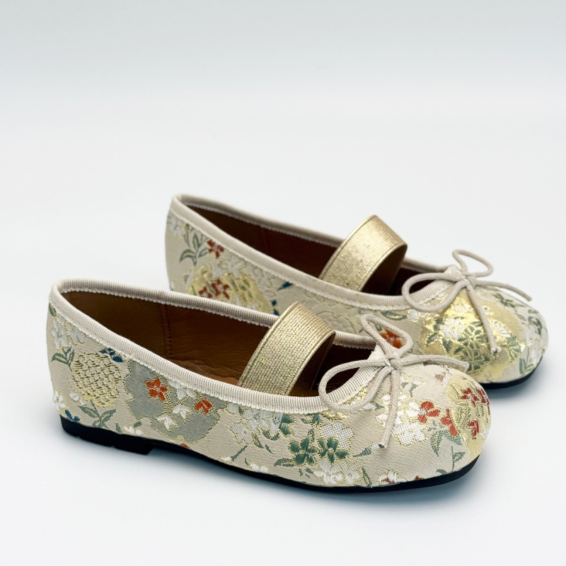 Cipele od platna s nacionalnim vezom za djevojčice, niski vrh, gornji dio od super vlakna, gumeni potplat, prozračne i protuklizne, za djecu 4–16 godina