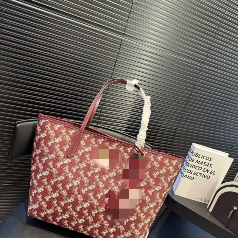 OO City33 Tote torba – PVC, vodoravan pravokutni oblik, magnetska kopča, dvostruki remeni, unutarnja pretinac sa zipom