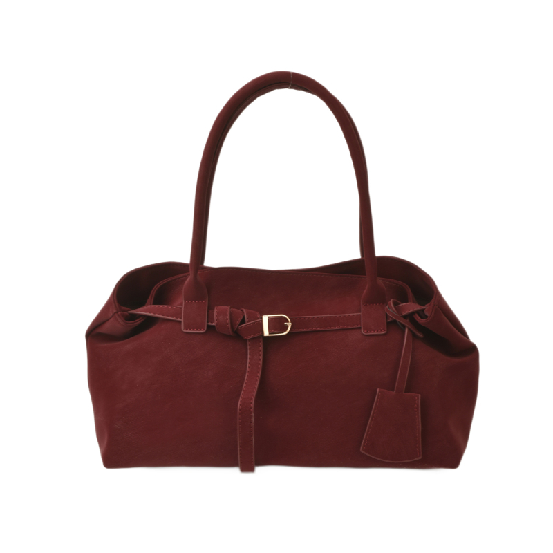 Krozgranična retro tote torbica s magnetskim zatvaranjem, PU materijal, poliester podstava, dvostruke naramenice, unutarnji džepovi za telefon i dokumente