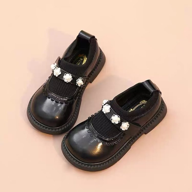 Dječje cipele princeze - mekana potplat, Velcro kopča, niski gornji dio, jesen 2025