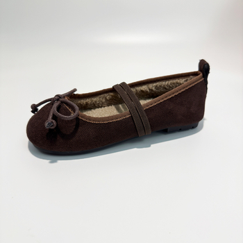 Ženske slip-on tenisice od velura, korejskog stila, topla fleec podstava, gumeni potplat, niski gornji dio
