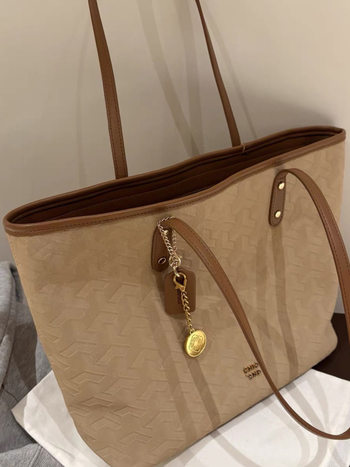 Torba za rame tip Tote, PU materijal, casual stil, vodoravni kvadratni oblik, zatvaranje na zip, podstava od poliestera