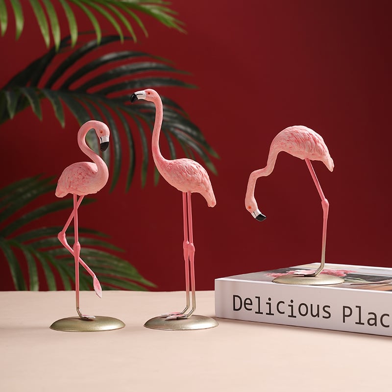 Flamingo stolna dekoracija (Materijal: sintetička smola, Značka: Master Gu, Kategorija: Životinje, Pakiranje: kartonsko pakiranje)