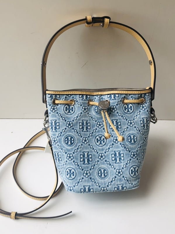 Bucket torba od prave kože, unisex stil, zatvarač na šnurom, unutarnji džep s zipom i ID karticom