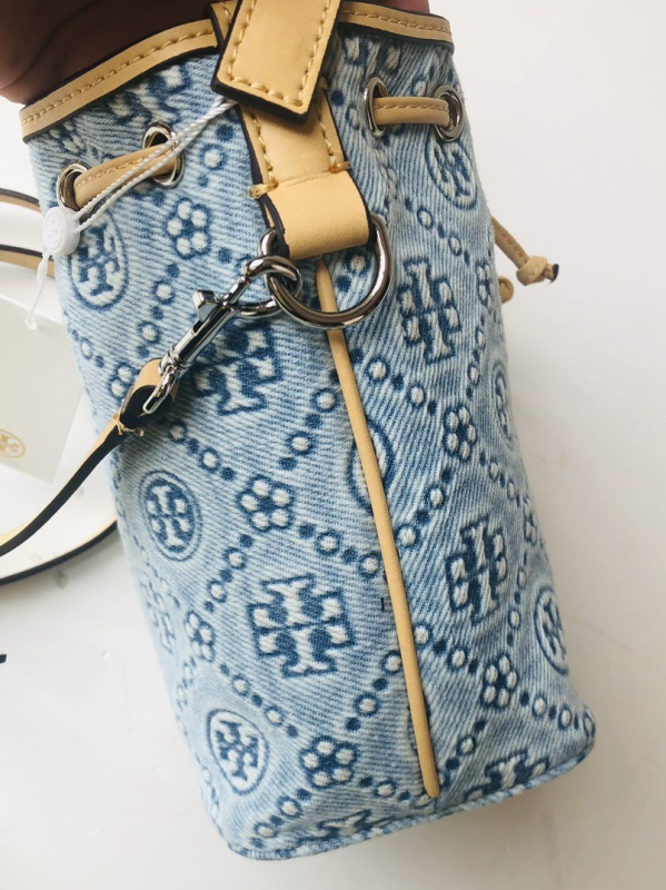 Bucket torba od prave kože, unisex stil, zatvarač na šnurom, unutarnji džep s zipom i ID karticom