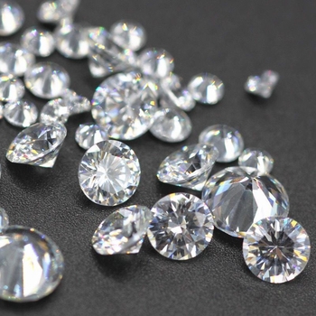 Δαχτυλίδι γάμου με συνθετικό διαμάντι, διαύγεια VVS, σχήμα διαμαντιού, κοπή