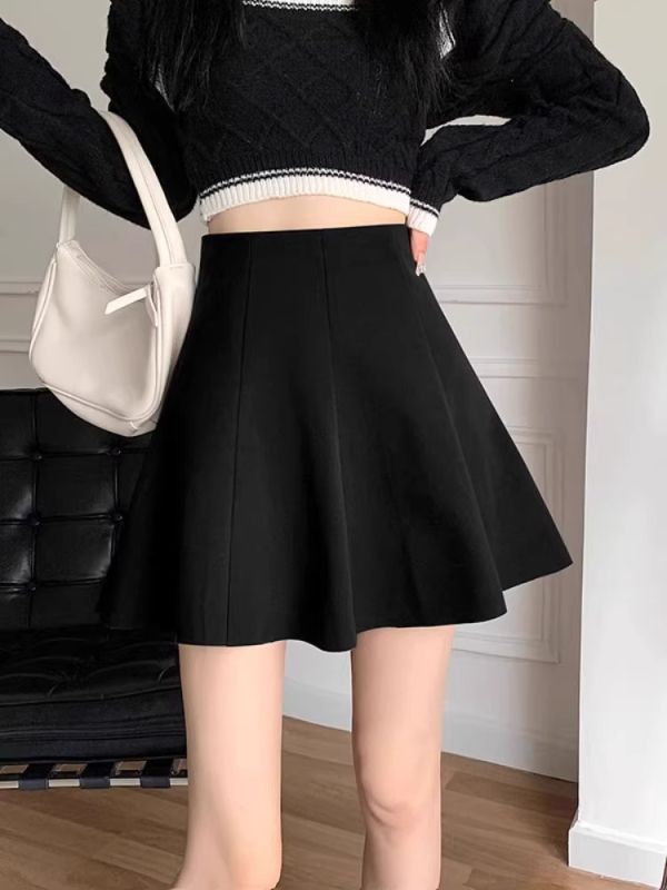 Hepburn stil plisirana midi suknja, geometrijski uzorak, bez nabiranja, poliester