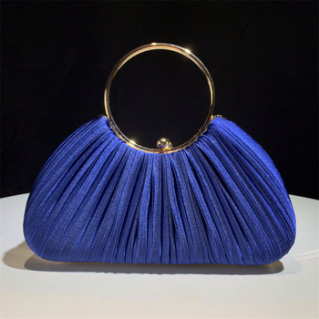 Večernja torbica od poliestera, kutijast oblik, zaključavanje, unutarnji pretinci za telefon i dokumente