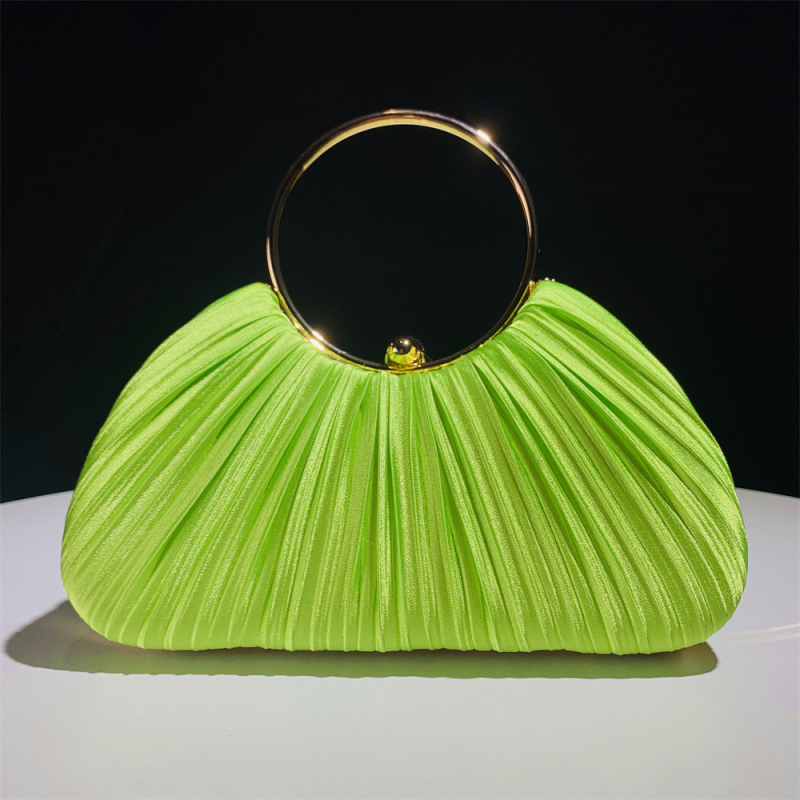 Večernja torbica od poliestera, kutijast oblik, zaključavanje, unutarnji pretinci za telefon i dokumente