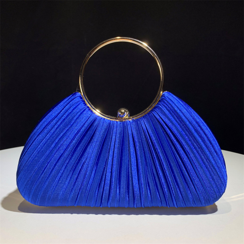 Večernja torbica od poliestera, kutijast oblik, zaključavanje, unutarnji pretinci za telefon i dokumente