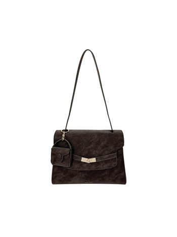 PU Tote чанта с хоризонтално квадратна форма, отваряне с капак, вътрешен джоб с цип и полиестерна подплата