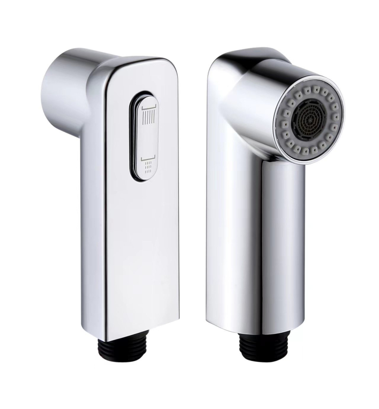 Смесител за мивка с изтеглящ се накрайник, ABS материал, керамичен клапан, модел 61044, общ монтаж