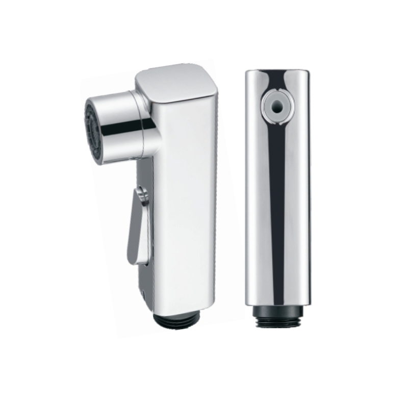 Смесител за мивка с изтеглящ се накрайник, ABS материал, керамичен клапан, модел 61044, общ монтаж