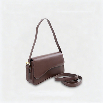 TrendsBlue Ženska torba za rame - 100% PU, europsko-američki retro stil, horizontalni kvadratni oblik, zatvaranje na zip