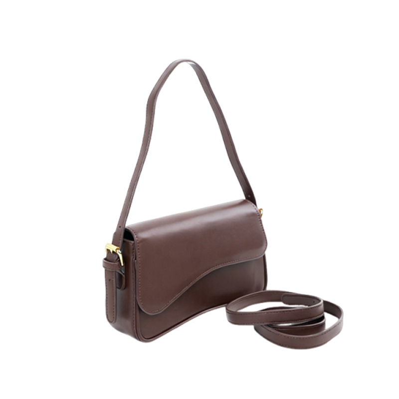 TrendsBlue Ženska torba za rame - 100% PU, europsko-američki retro stil, horizontalni kvadratni oblik, zatvaranje na zip
