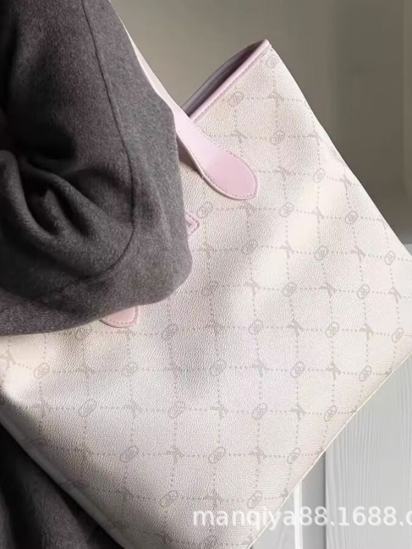 Kappa Tote torba za žene, gradski minimalistički stil, velika kapaciteta, sintetička koža, zatvarač, pogodna za laptop