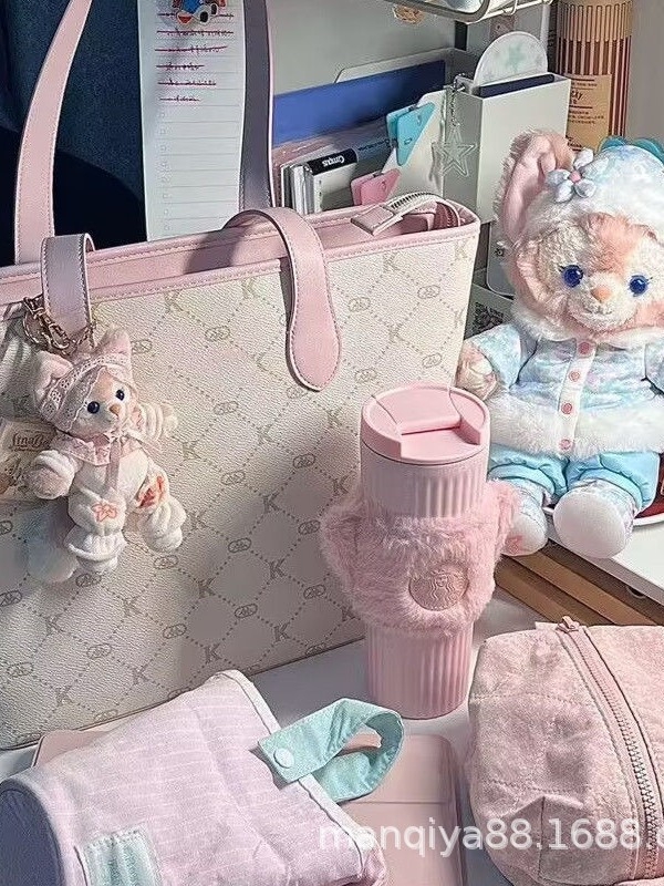 Kappa Tote torba za žene, gradski minimalistički stil, velika kapaciteta, sintetička koža, zatvarač, pogodna za laptop