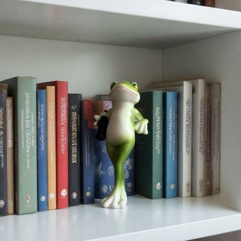 Decorațiune suspendată din rășină sintetică pentru exterior – stil Nordic, design animal, Cod produs: Frog