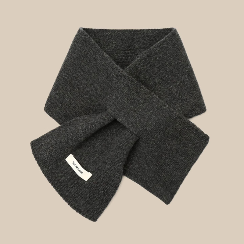 Вълнен плетен шал със самозагряваща функция, поддържа топлината, за четири сезона, машинна бродерия