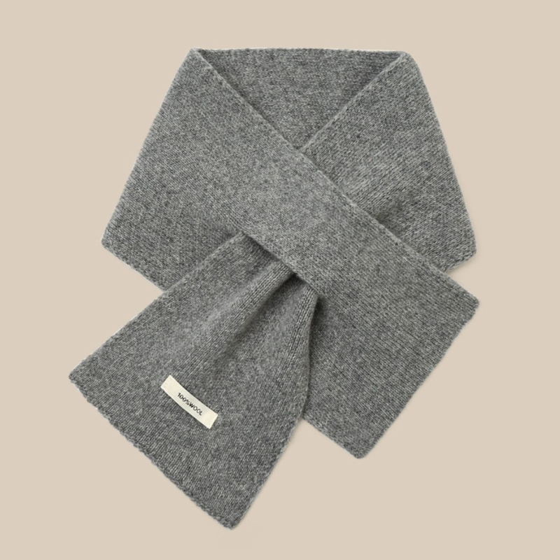 Вълнен плетен шал със самозагряваща функция, поддържа топлината, за четири сезона, машинна бродерия