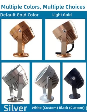 Υποβρύχιο προβολικό φως, IP68 αδιάβροχο, 3W ισχύς, 220V τροφοδοσία, μοντέλο YQT-046