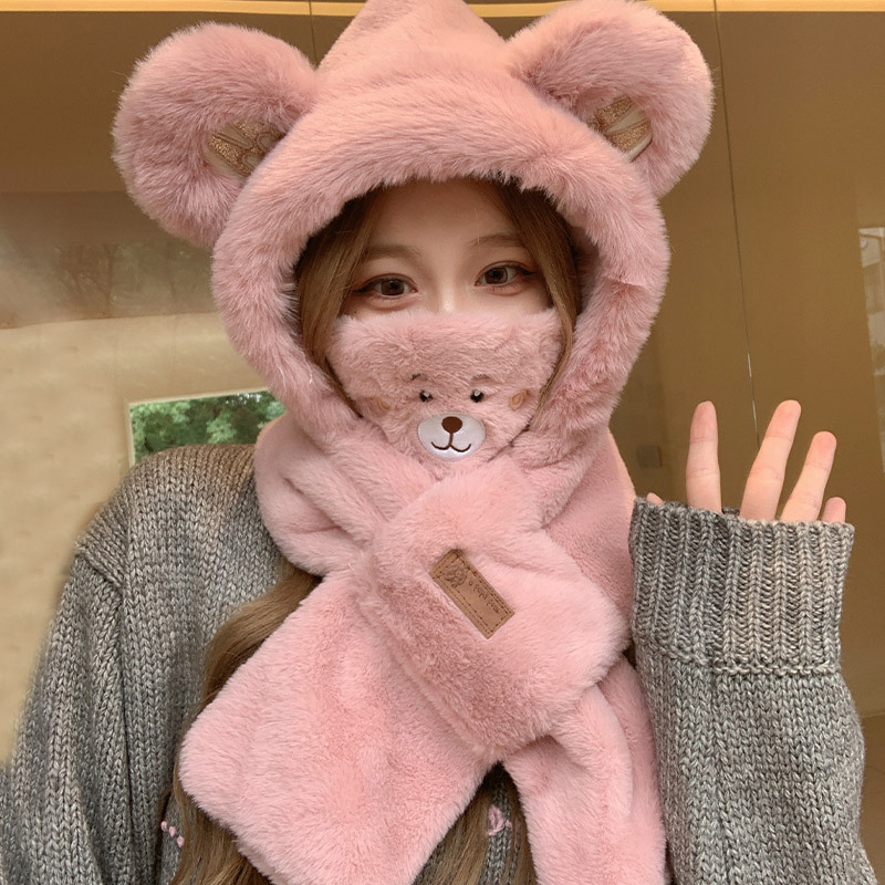 Ακρυλικό σετ κασκόλ και γαντιών για ενήλικες, unisex, για τον χειμώνα