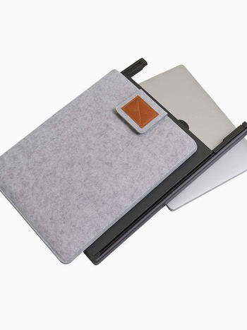 Futrola za tablet od filca, unutarnja podstava od filca, prugasti uzorak, gradski minimalistički stil — ultra lagana, otporna na podrhtavanje, za skladištenje (od yubwvo)