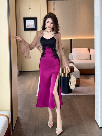 Poliestersko sako, uski kroj, kratka duljina, valoviti ovratnik, zaštita od sunca