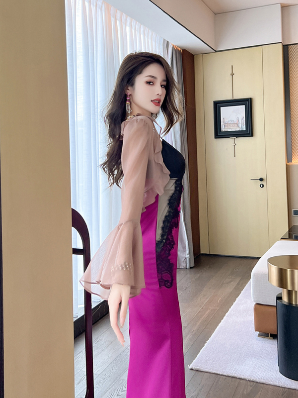 Poliestersko sako, uski kroj, kratka duljina, valoviti ovratnik, zaštita od sunca