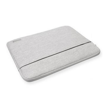 Husă pentru notebook și tabletă cu fermoar, poliester, interior căptușit cu buzunar intern cu fermoar, respirabil
