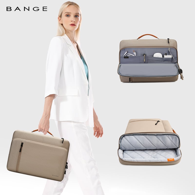 Torba za laptop Ban ge luggage – otporna na udarce, Oxford platno, velur presvlaka, Unisex, jesen 2024